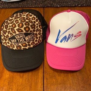 Vans snap back trucker hat